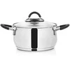 DALIE plieno puodas su dangteliu, 16 cm, 1,8 l, dujinis, indukcinis