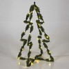 Dirbtinė eglutė, šviečianti, žalia, 30 LED, 40 cm