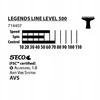 DONIC Legends 500 stalo teniso raketė