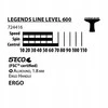 DONIC Legends 600 stalo teniso raketė