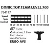 DONIC TOP TEAM 700 stalo teniso raketė