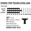 DONIC TOP TEAM 800 stalo teniso raketė