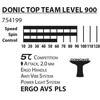 DONIC TOP TEAM 900 stalo teniso raketė