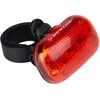 DUNLOP LED dviračio žibintų komplektas priekinis/galinis