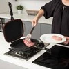 DVIpusė UŽDARYTA GRANITINĖ GRILĖ
