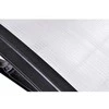 Eko plastikinis stogelis 80x150cm - juodas
