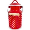 Emaliuotas pieno indelis, retro pieno ąsotis, 2 l