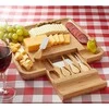 Esteros bambuko užkandis ir sūrio lenta