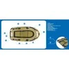 FISHMAN 300 SET PONTON 252X125X26CM