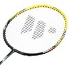 FUSIONTEC 777K BADMINTONO RAKETŲ RINKINYS LIME + Raudonas + SHOTS 3 Vnt.