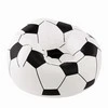 Futbolo formos pripučiamas pufas 114 x 112 x 66 cm
