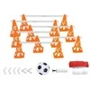 Futbolo treniruočių rinkinys kūgiai MASTER Goal 122 x 61 x 61 cm