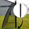 Futbolo vartai su tinklu ir metimo taikiniu 240x160x80cm ENERO PRO