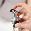 Stiklinis butelis alyvuogių aliejui ir actui su dozatoriumi 250 ml