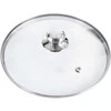 Glasdeckel Pfannen-Deckel Topfdeckel Universaldeckel su Edelstahlrand hitzebeständiges Stiklas 32 cm