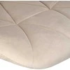 Gordon Juodas meringue Velvet baro kėdė