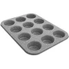 GRANDE granitinė bandelių kepimo forma bandelėms, 12 vnt, 35x26 cm