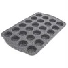 GRANDE granitinė bandelių kepimo forma bandelėms, 24 vnt, 42x26 cm