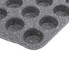 GRANDE granitinė bandelių kepimo forma bandelėms, 24 vnt, 42x26 cm