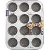 GRANDE granitinė bandelių kepimo forma bandelėms, 12 vnt, 35x26 cm