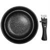 Granitinė keptuvė 20+26 cm GRANDE COMBI, nuimama