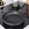 Granito akmens keptuvė, indukcinė, kepimui, troškinimui, neprideganti STONER 24 cm ORION