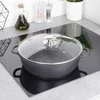 Granito keptuvės puodas 28 cm GRANDE dujų indukcija