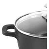 Granito puodas su dangteliu, indukcinis GRANDE ORION 16 cm 1,4 l