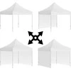Greitosios prekybos paviljonas 3x3 m 3 sienos žalios