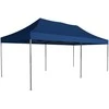 Greitosios prekybos paviljonas - 3x6 m - 3 sienos - mėlynos spalvos