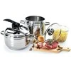 Greitpuodis, plieno slėginis puodas, 2 puodų rinkinys, 3,5 5 l, PROFI duo
