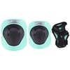 H210 Juodas-MINT DYDIS. XS NILS EXTREME PROTECTOR RINKINYS