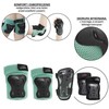 H706 JUODOS IR MĖTINĖS DYDŽIO. L NILS EXTREME PROTECTOR RINKINYS
