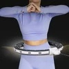 HHM15 HULA HOP Juodas SU MAGNETU IR SVORIU + HMS SKAITIKLIS