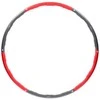 HHP002 RAUDONAI PILKAI HULA HOP 1,2KG 100CM HMS