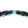 HHP006 JUODAI MĖLYNAI HULA HOP MASAŽAS SU MAGNETAIS 98cm HMS