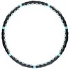HHP006 JUODAI MĖLYNAI HULA HOP MASAŽAS SU MAGNETAIS 98cm HMS