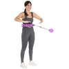 HHW12 PLIUS DYDŽIO HULA HOOP VIOLETAS SU RIEŠUTAIS IR HMS SVORIU