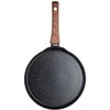 Indukcinė dujinė keptuvė blynams, granitinė, neprideganti VILDE, 24 cm