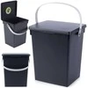 Juoda laikymo talpa 5,5 l