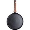 Juodas&amp;WOOD granitinė blynų keptuvė 26 cm