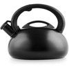 Juodo plieno virdulys su švilpuku, 3 litrai