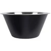 Juodo plieno virtuvės dubuo 22 cm, 2 l