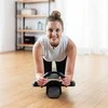 KA10 Juodas ABS WHEEL AUTOMATINIS RATAS ABSTRAKTIEMS RAUMENŲ PRATIMAS SU ATRAMA