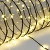 Kalėdų eglutės šviestuvai, lauke ir viduje, šiltos spalvos, minkšta viela, 120 LED, 892,5 cm