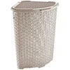 Kampinis krepšelis RATTAN 52l-smėlio spalvos 402x402x580