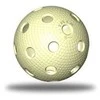Kamuoliukas Floorball Snakeskin TRIX IFF Grindų kamuolio kremas 72 mm 1 vnt.