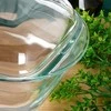 Karščiui atsparus stiklinis indas su dangteliu, 3+1,5 l