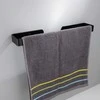 Kasos metalinė sieninė kabykla 30 cm juoda palėpė