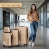 Kelioninių lagaminų rinkinys AZORES GOLD 4in1